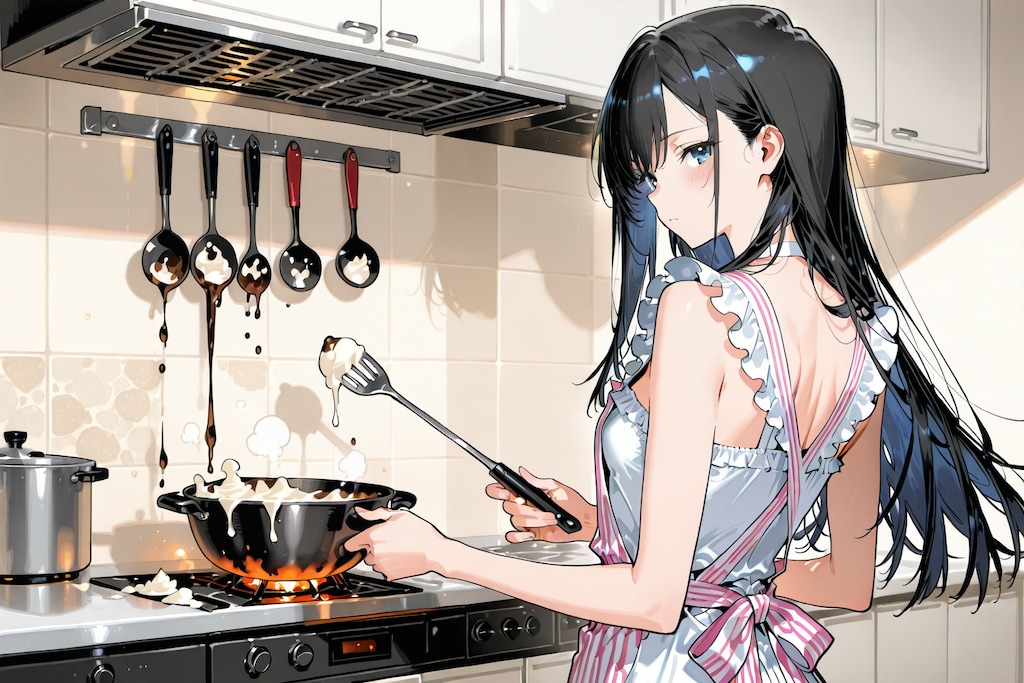 【企画：ちちぷいバレンタイン】キッチンは戦場(バレンタイン前日)