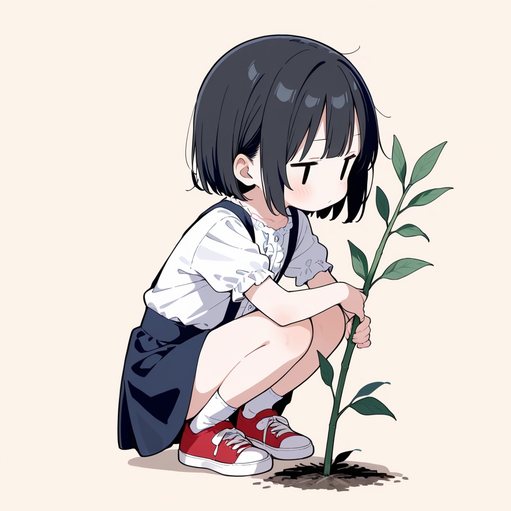 緑を育てる