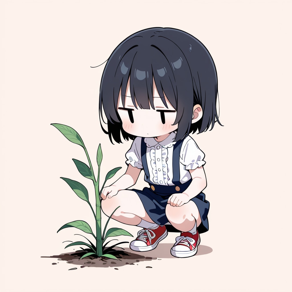 緑を育てる