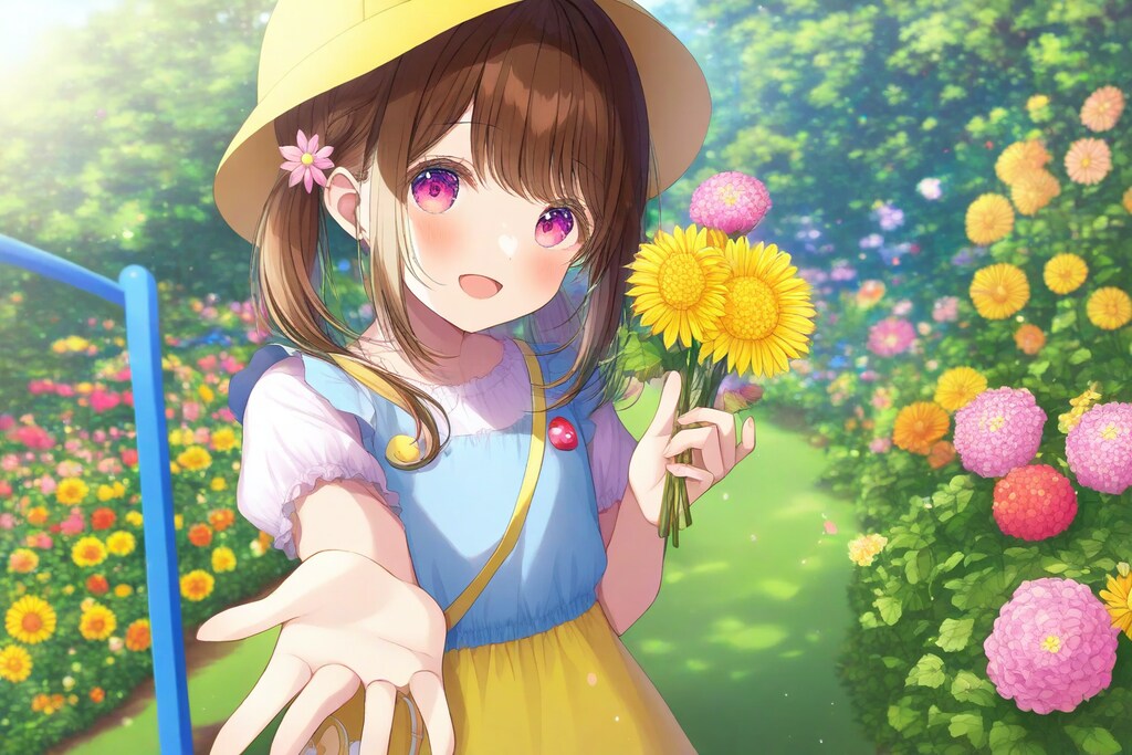 小さな花の贈り物