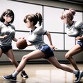 体育でバスケ 4枚目