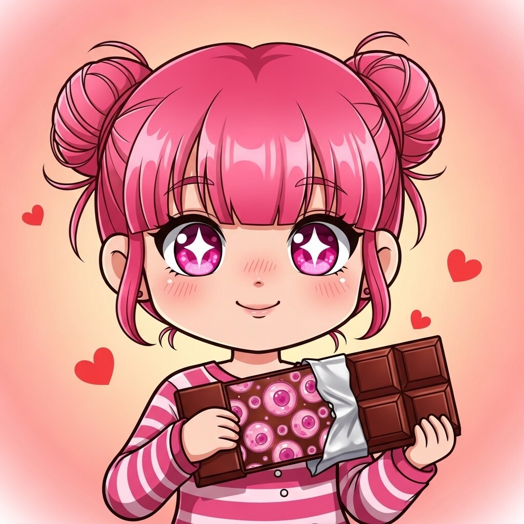 ももほうちゃんのチョコレート | の人気AIイラスト・グラビア
