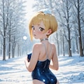 雪と水着IIII 7枚目