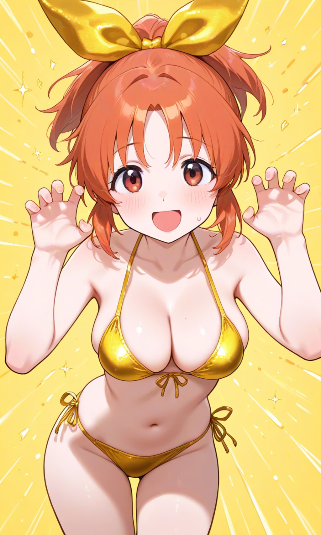 がおーのポーズ