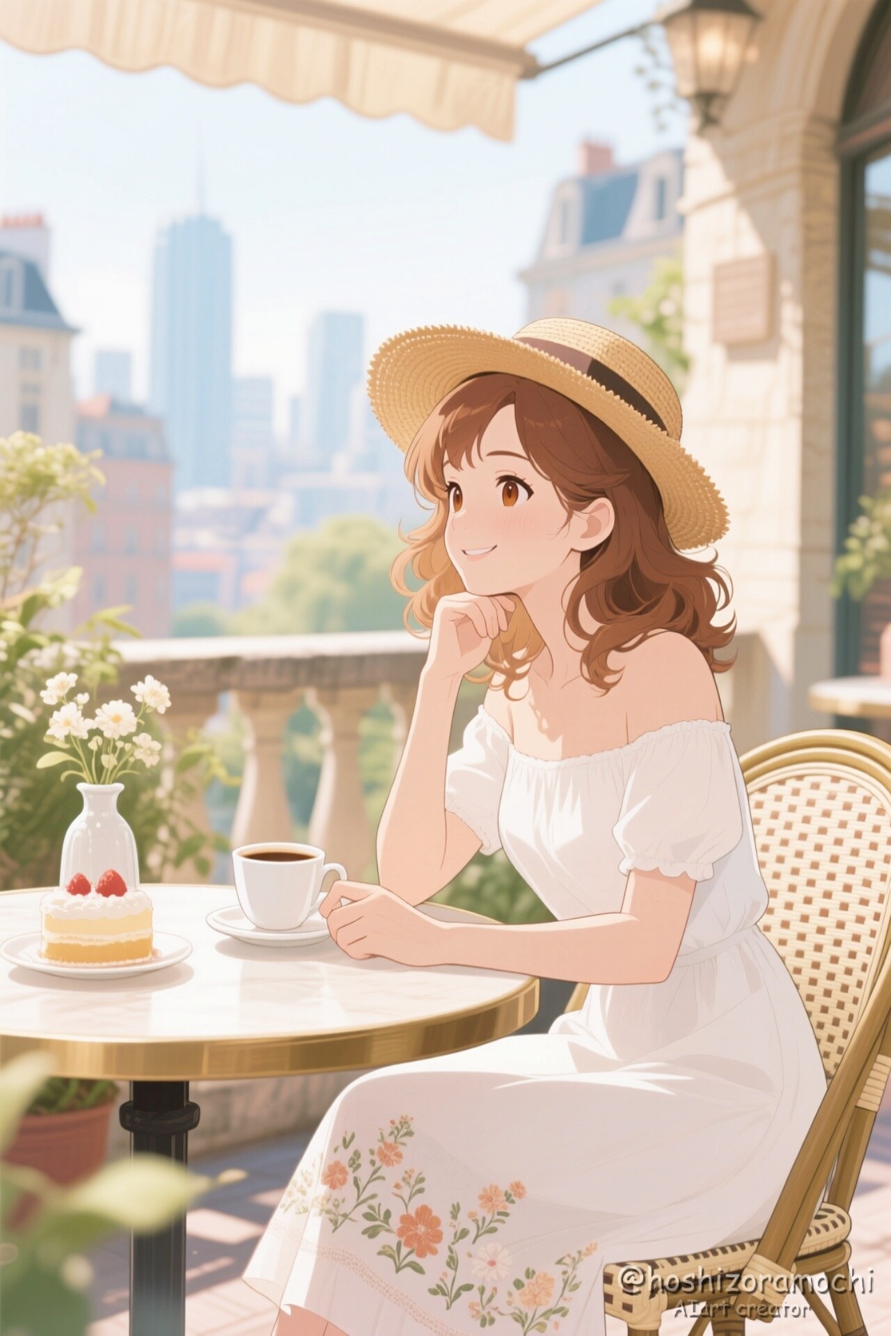 ☕️カフェテラスの午後