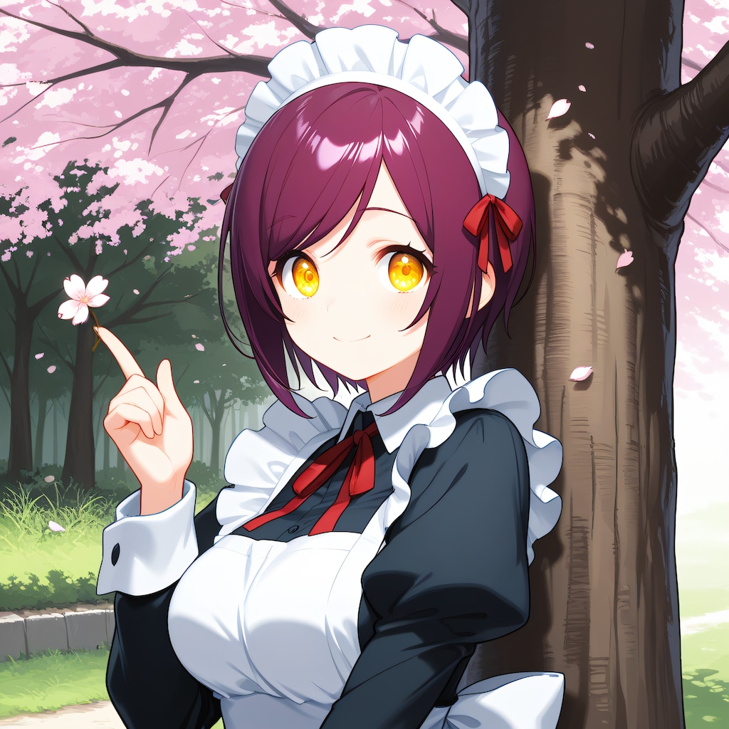 こんにちは（挨拶メイドの芽衣ちゃん）