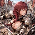 “平時と有事”　ネェル帝国軍 南部防衛大隊所属　闘士/ココ・ティグネス 4枚目