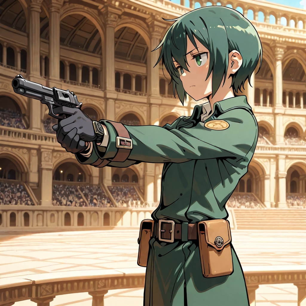 銃器女子② 世界はー 美しくない キノ | の人気AIイラスト・グラビア