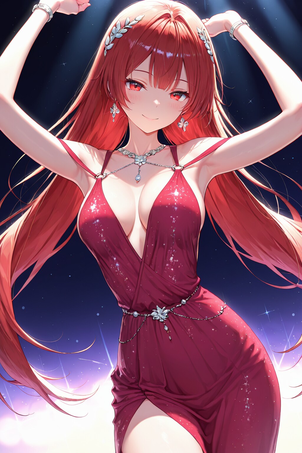 赤ドレスのソードダンサー②