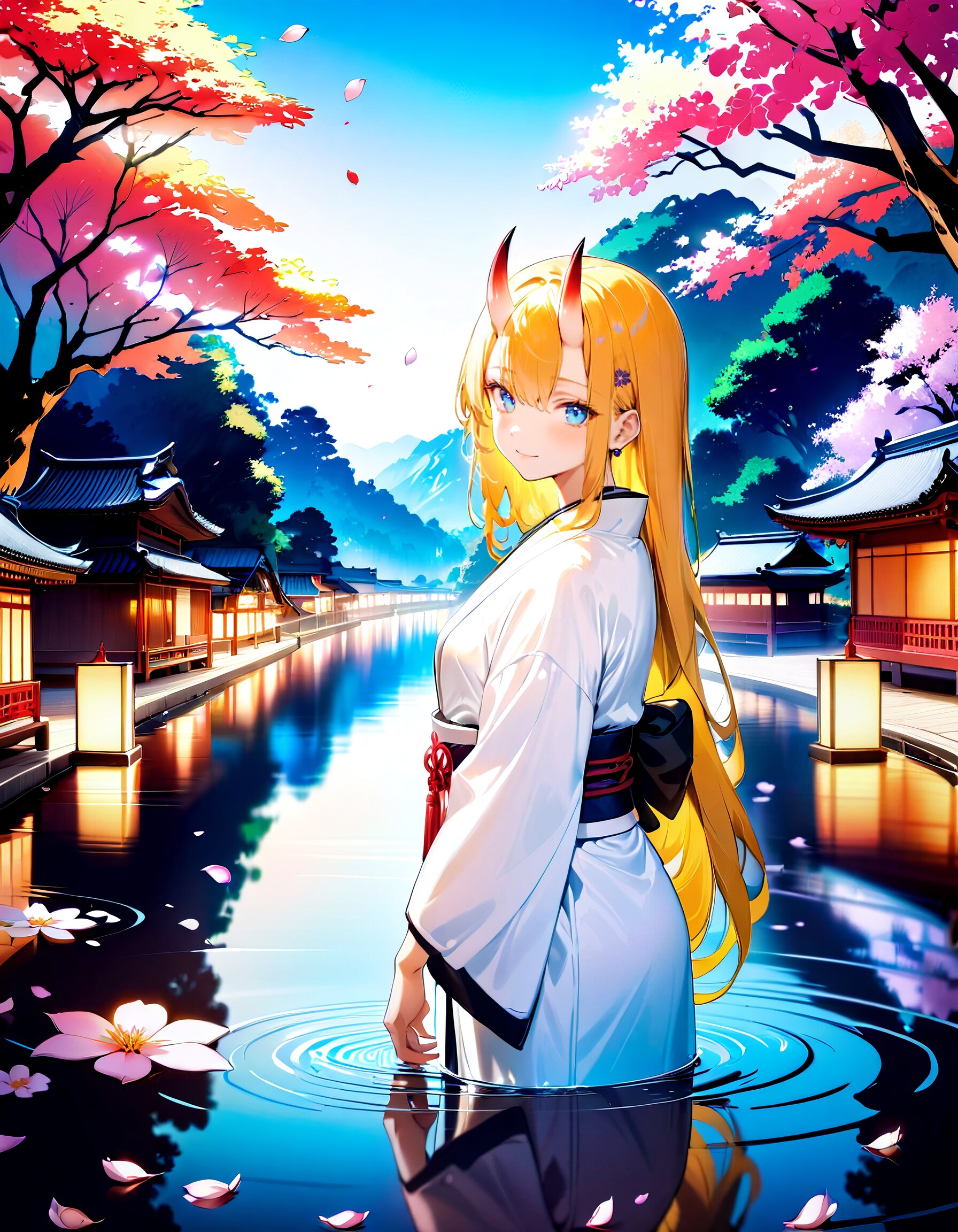 青い目の鬼女