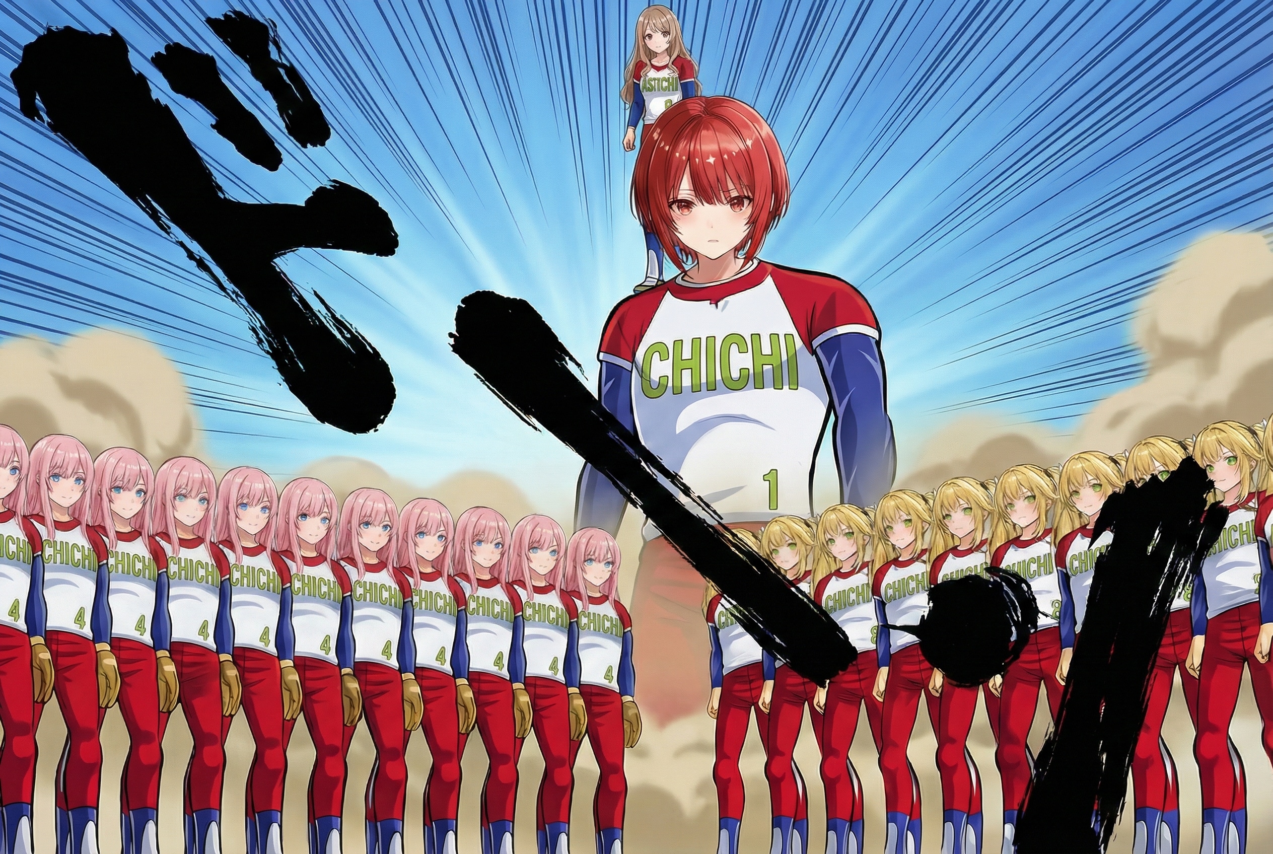 【ちちぷい球団】決戦!!UL学園編 | の人気AIイラスト・グラビア