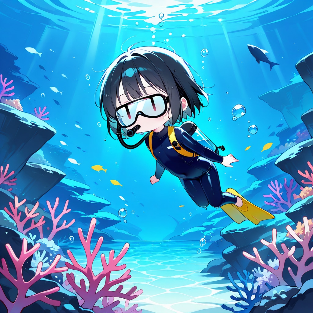 海を楽しむ