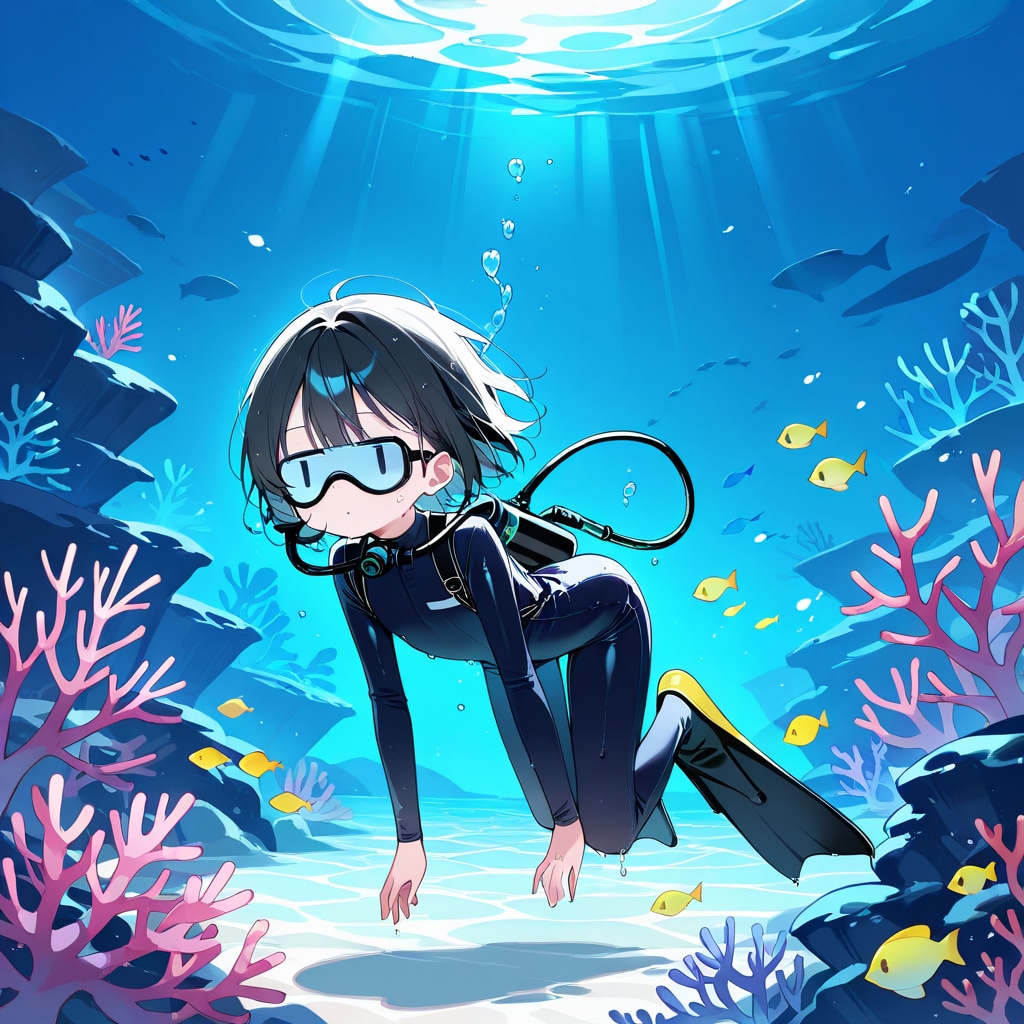海を楽しむ