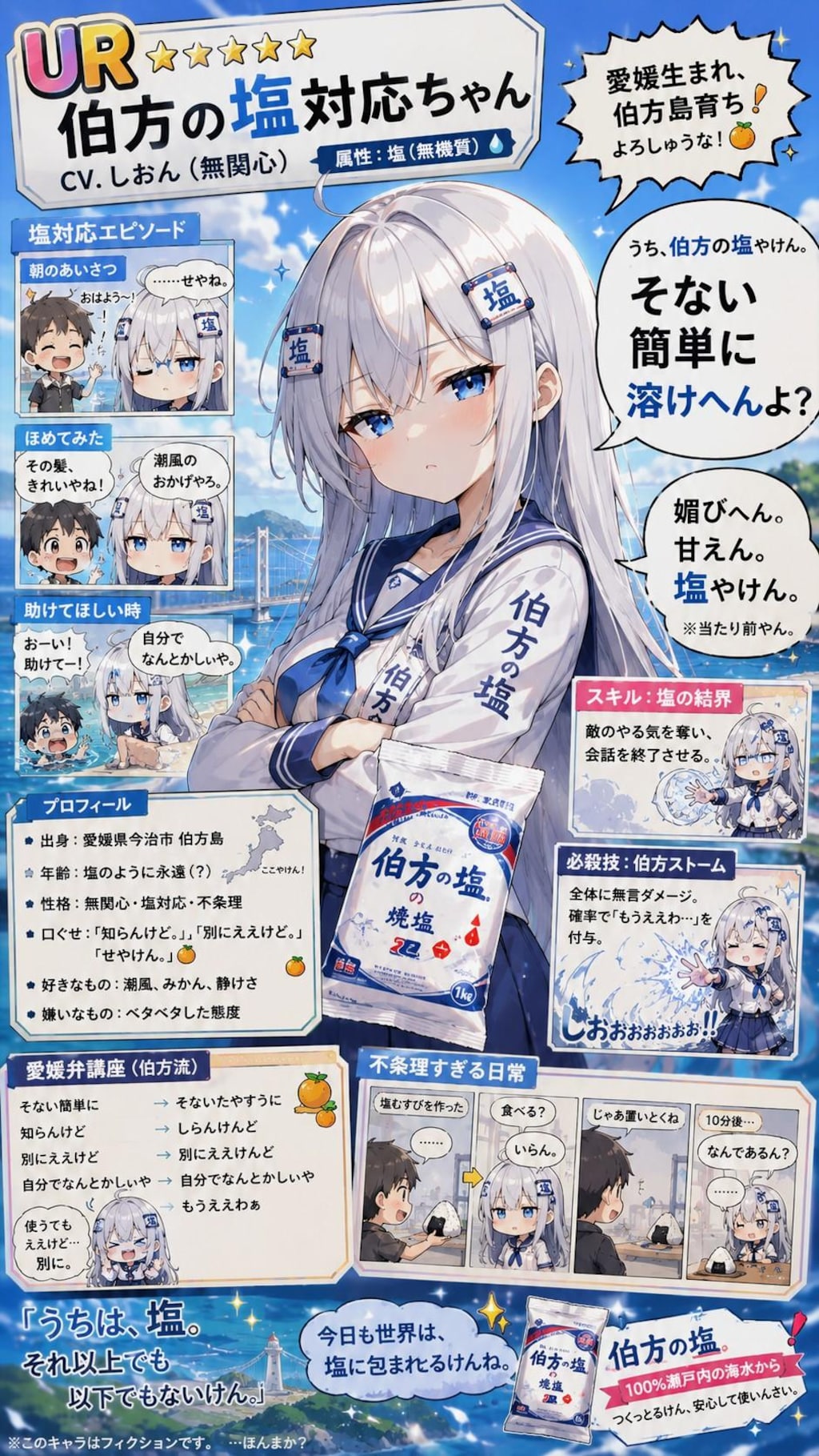 伯方の塩対応お姉やん🧂