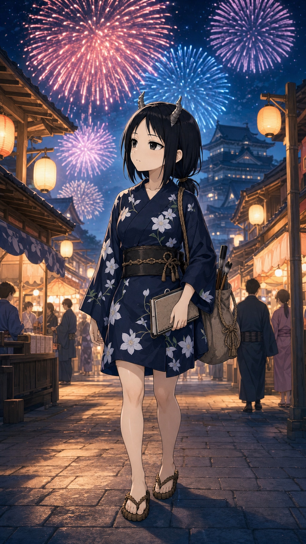 一筆入魂！小夜と墨の龍