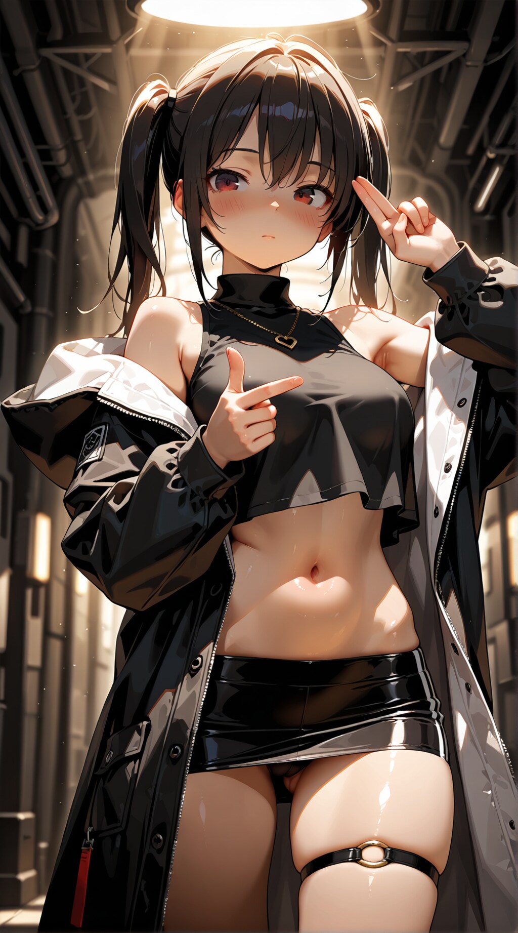 上着は肩落としで (R-15)