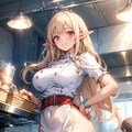 エルフ姫の職業体験(シェフ編) 7枚目