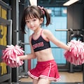 チアリーダー-ツインテール(63枚) 2枚目