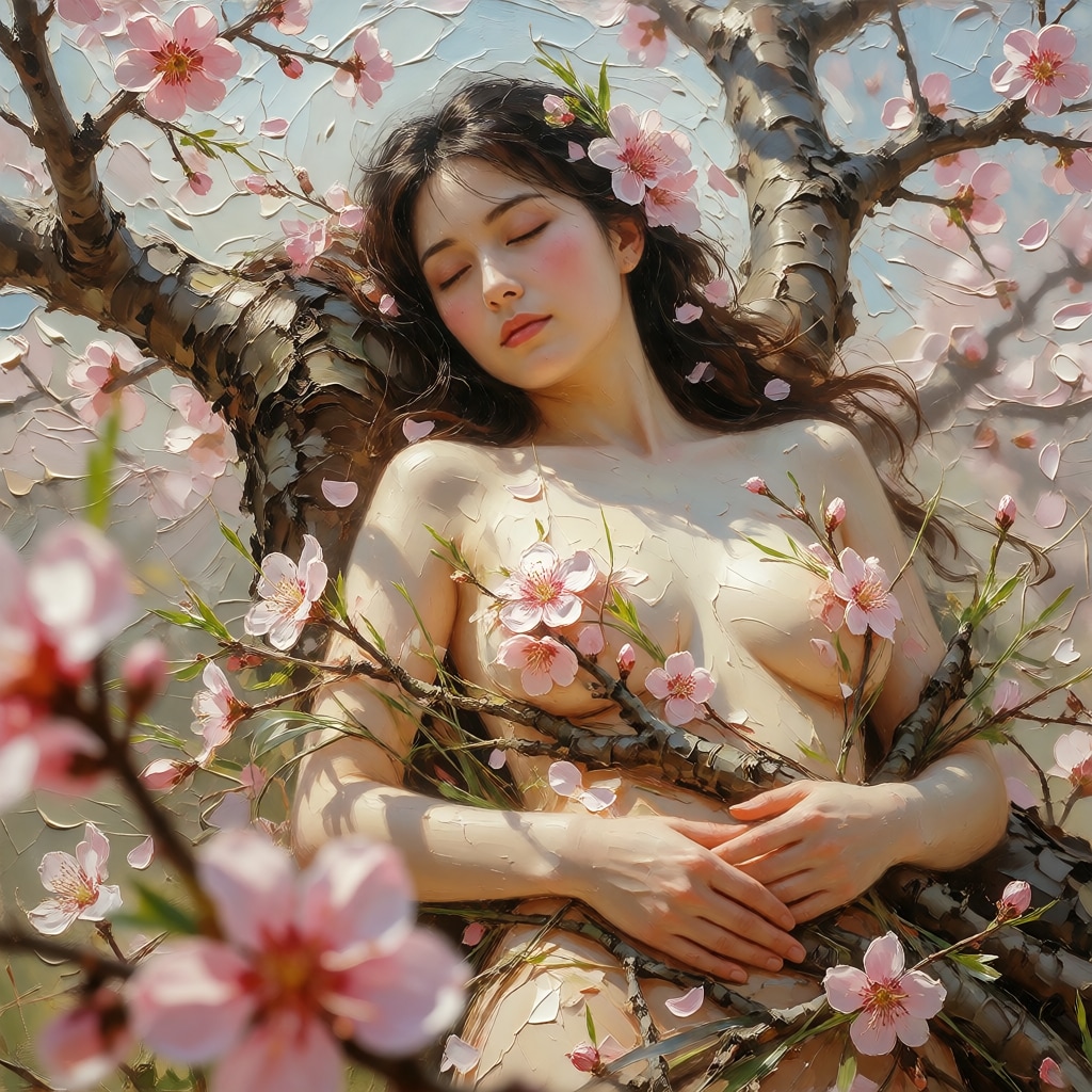 花に眠る