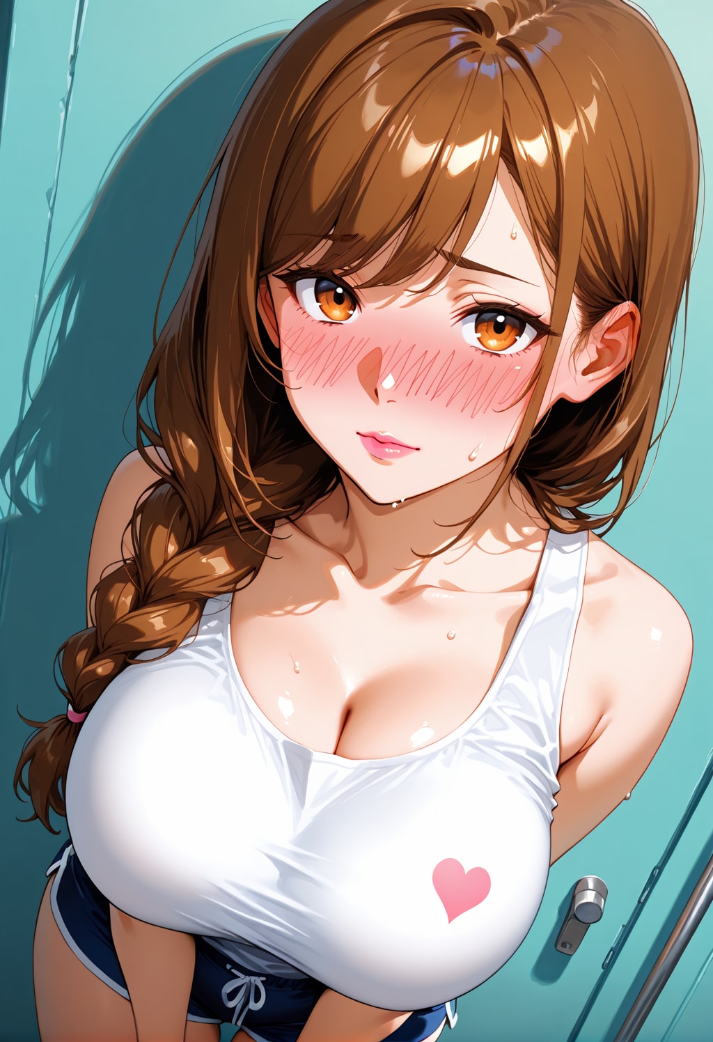 ちょ、ちょっと…そんなに見つめないで…/// 顔、赤くなっちゃう…