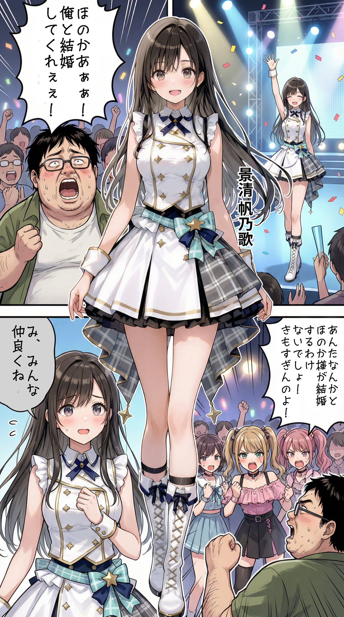 コアファンのいるアイドル