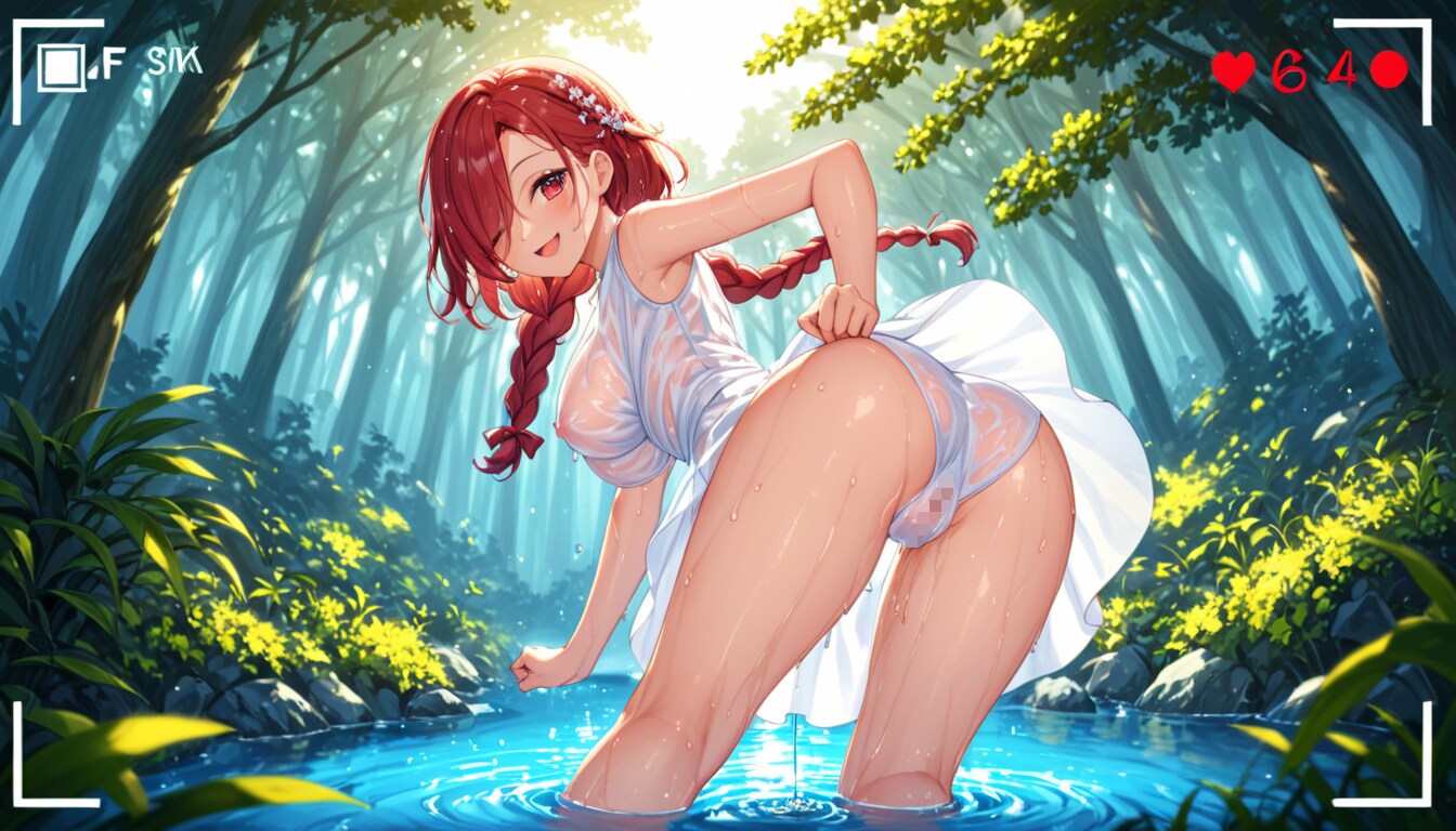 水遊び！