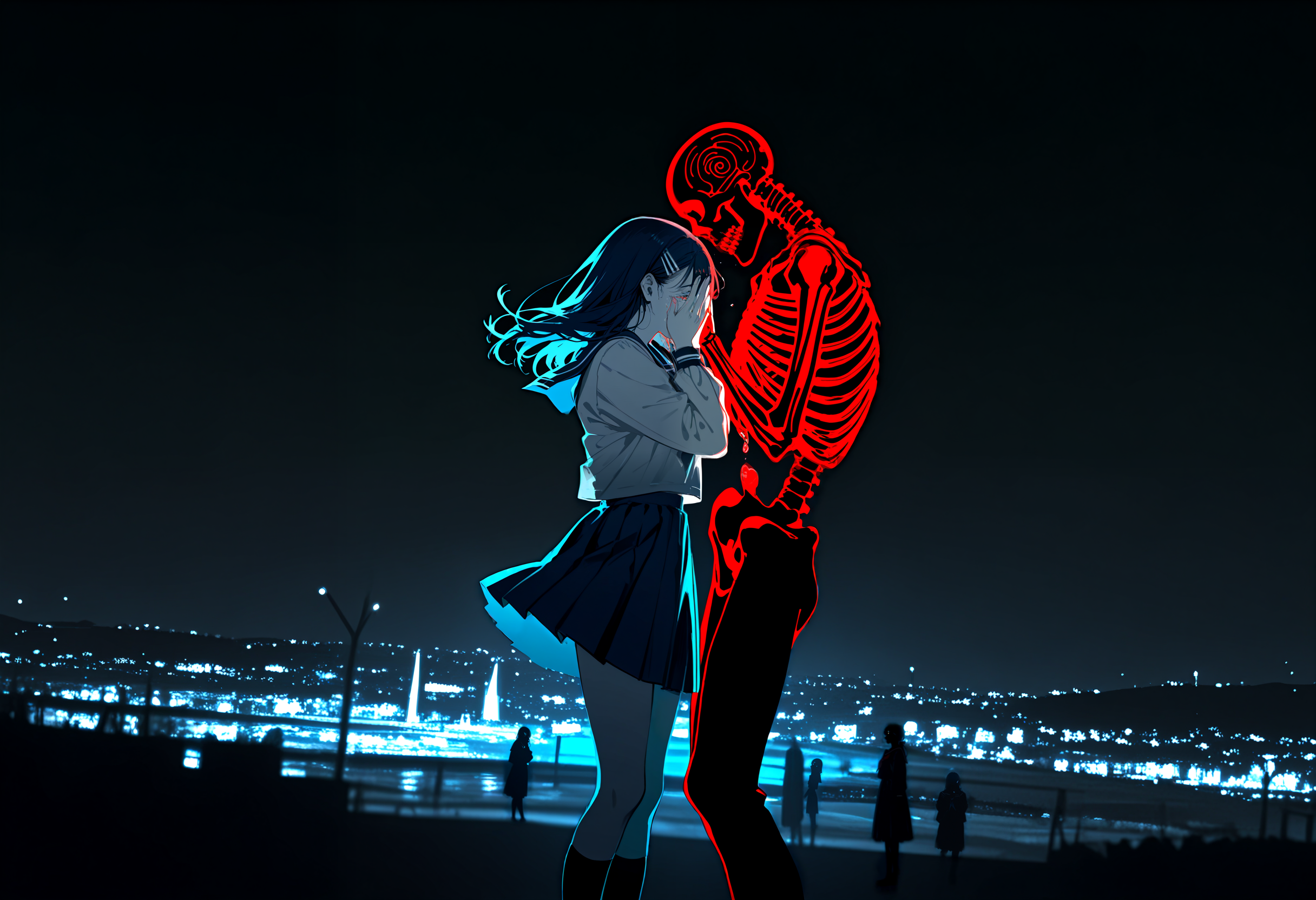 骨になっても愛してくれますか | の人気AIイラスト・グラビア