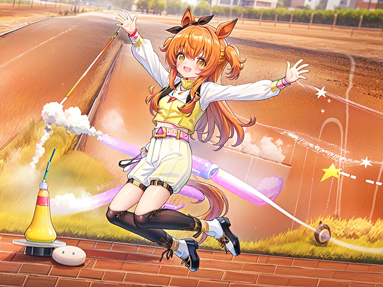 マヤノトップガンとユメヲカケル
