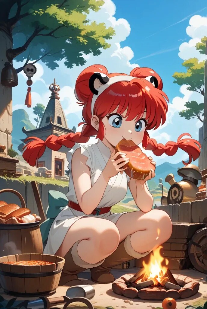 ワイルドに肉を食らう | の人気AIイラスト・グラビア