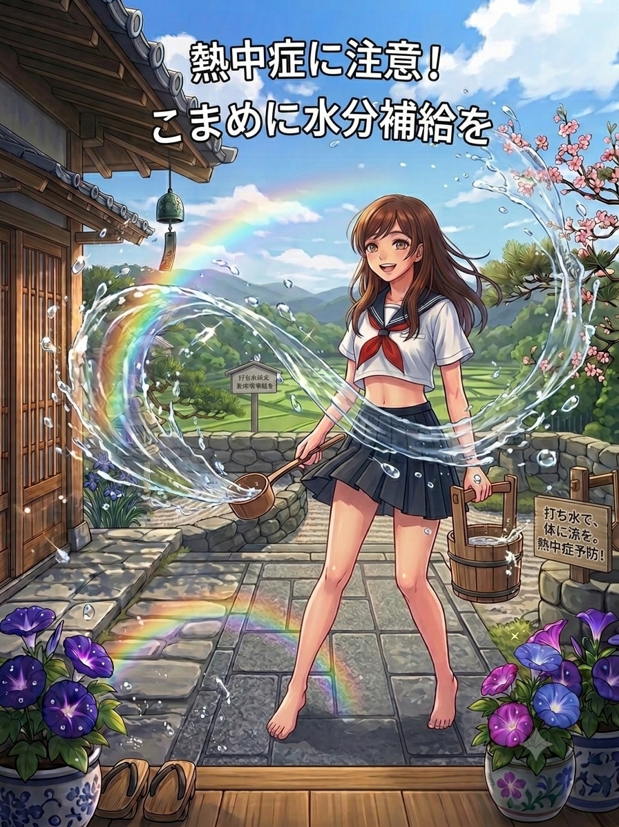 皆さん今日もしっかり水分補給してね！17