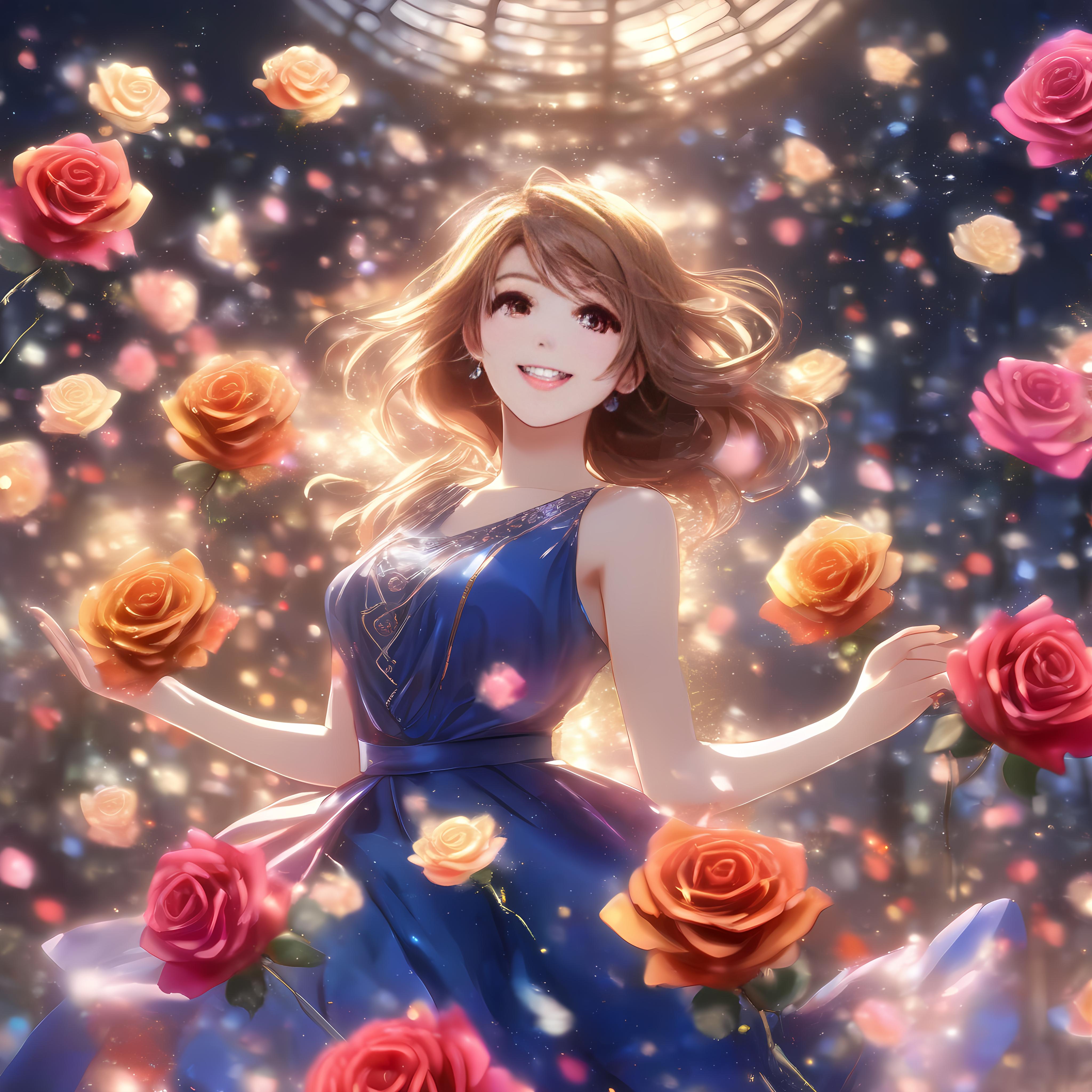 💓バラの三姉妹 | の人気AIイラスト・グラビア