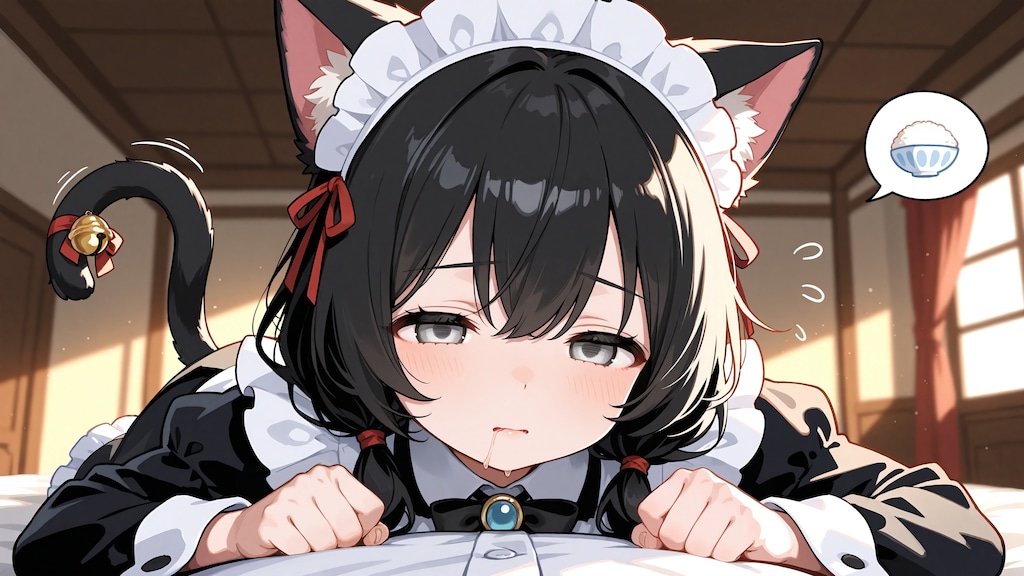 ご飯まだか🐈️