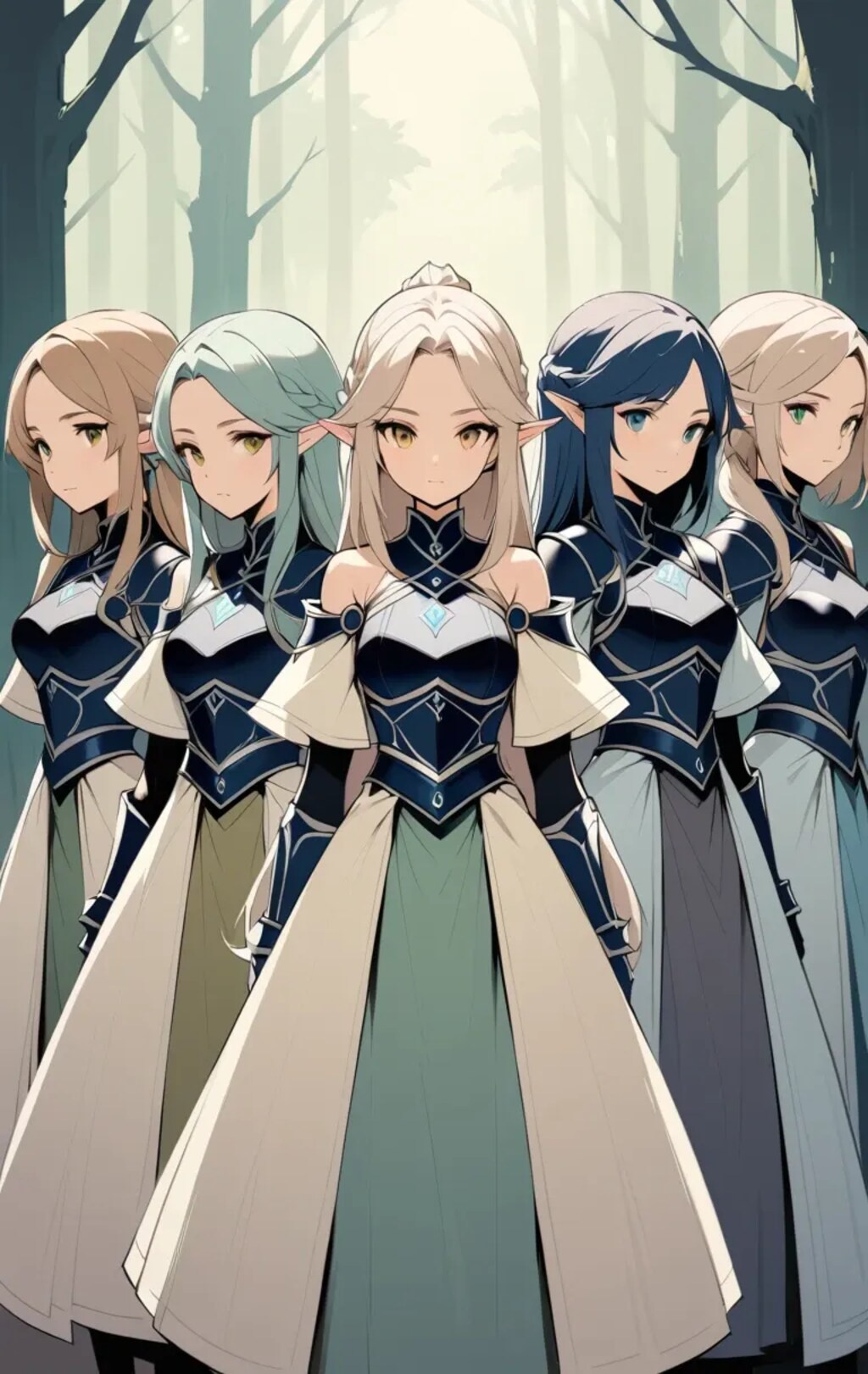 『エルフの森林守備隊』