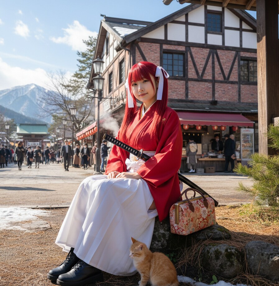 赤ツイさん。