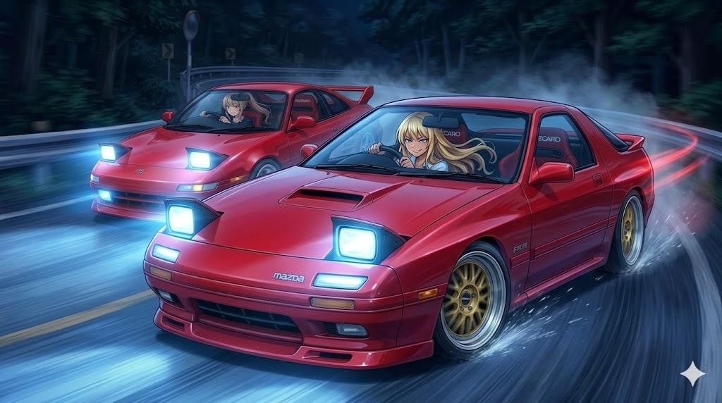 FC3SとSW20