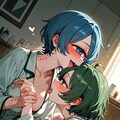 リスカ単眼ちゃん いちゃラブ 2枚目