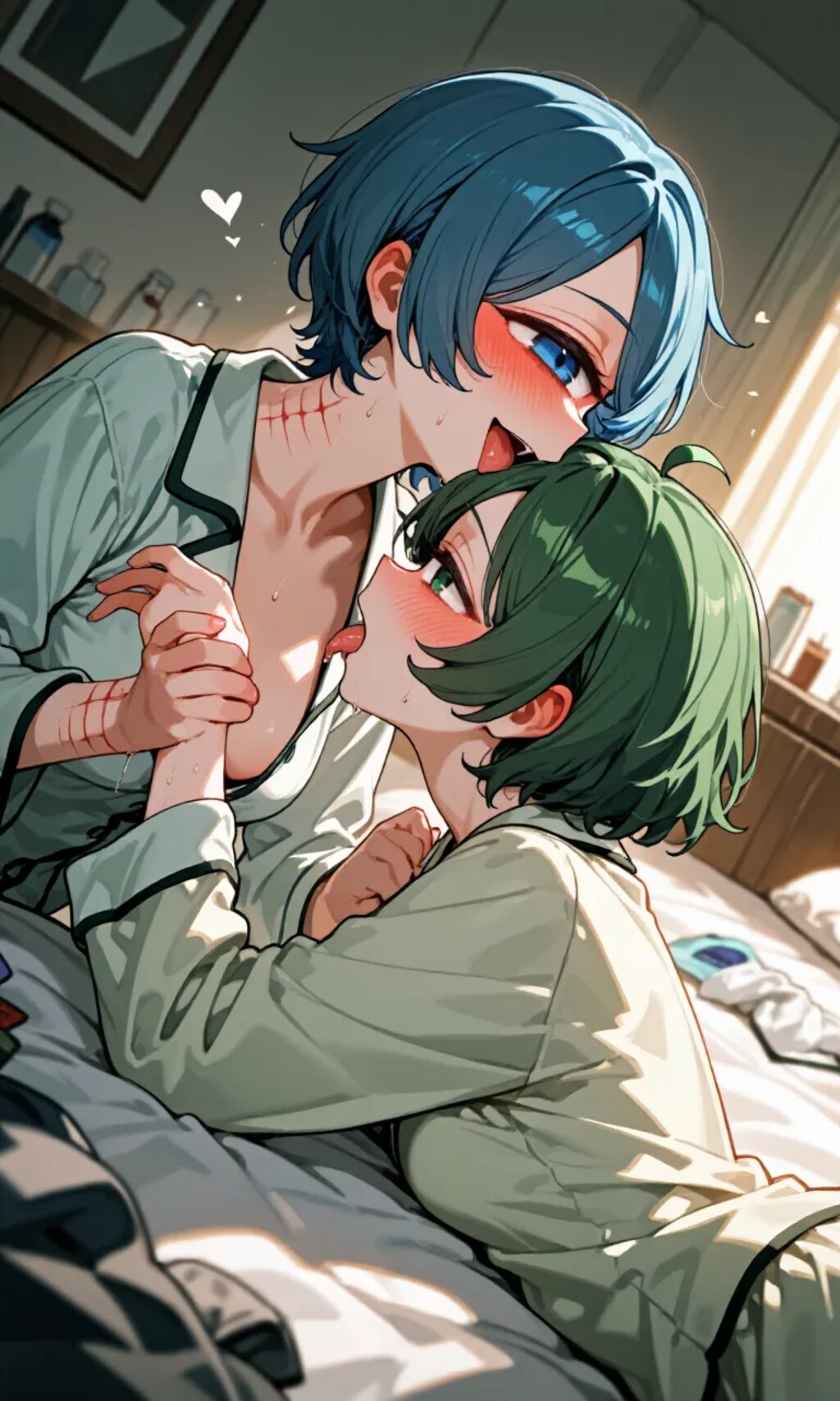 リスカ単眼ちゃん いちゃラブ