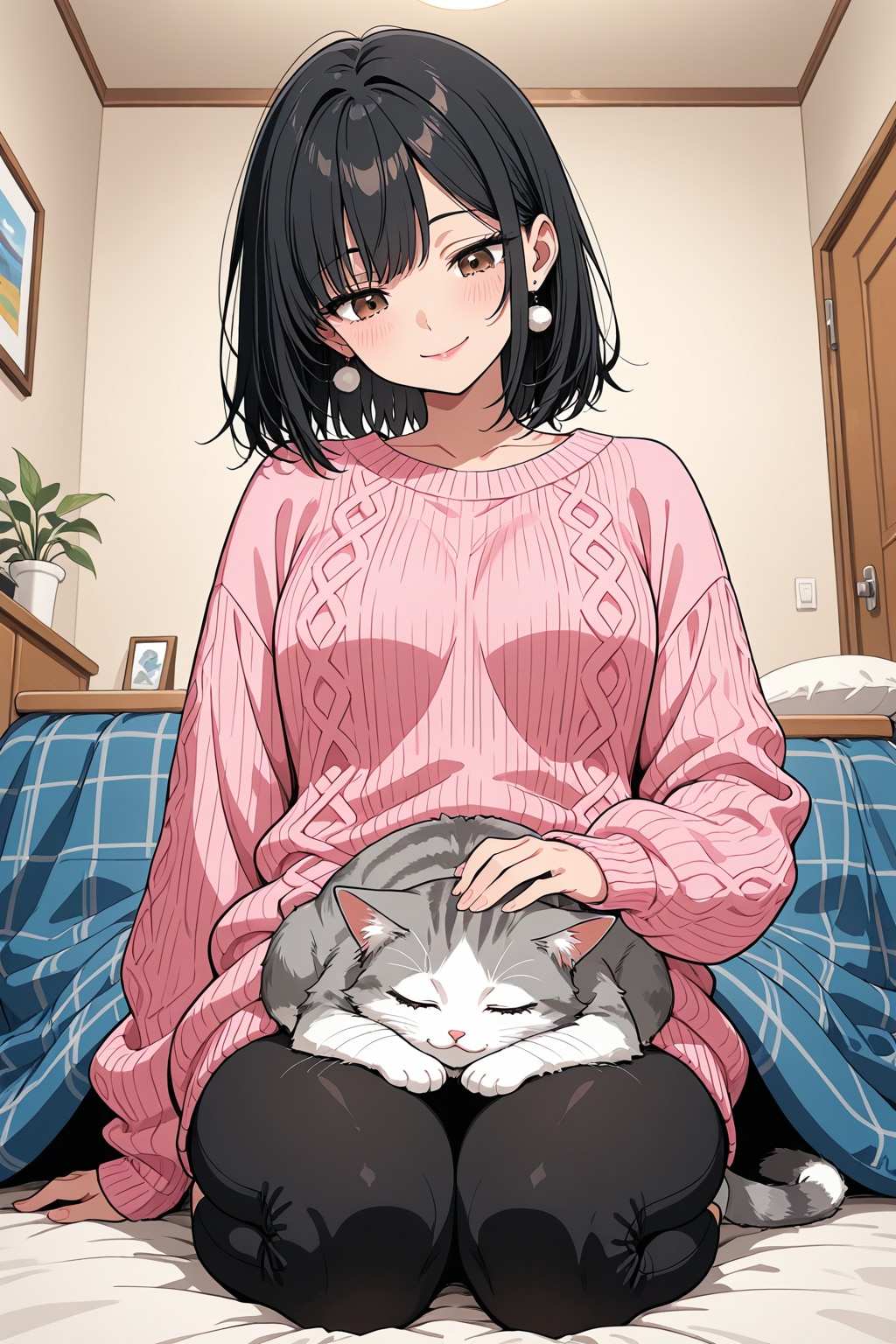 女の子とにゃんこ　その７