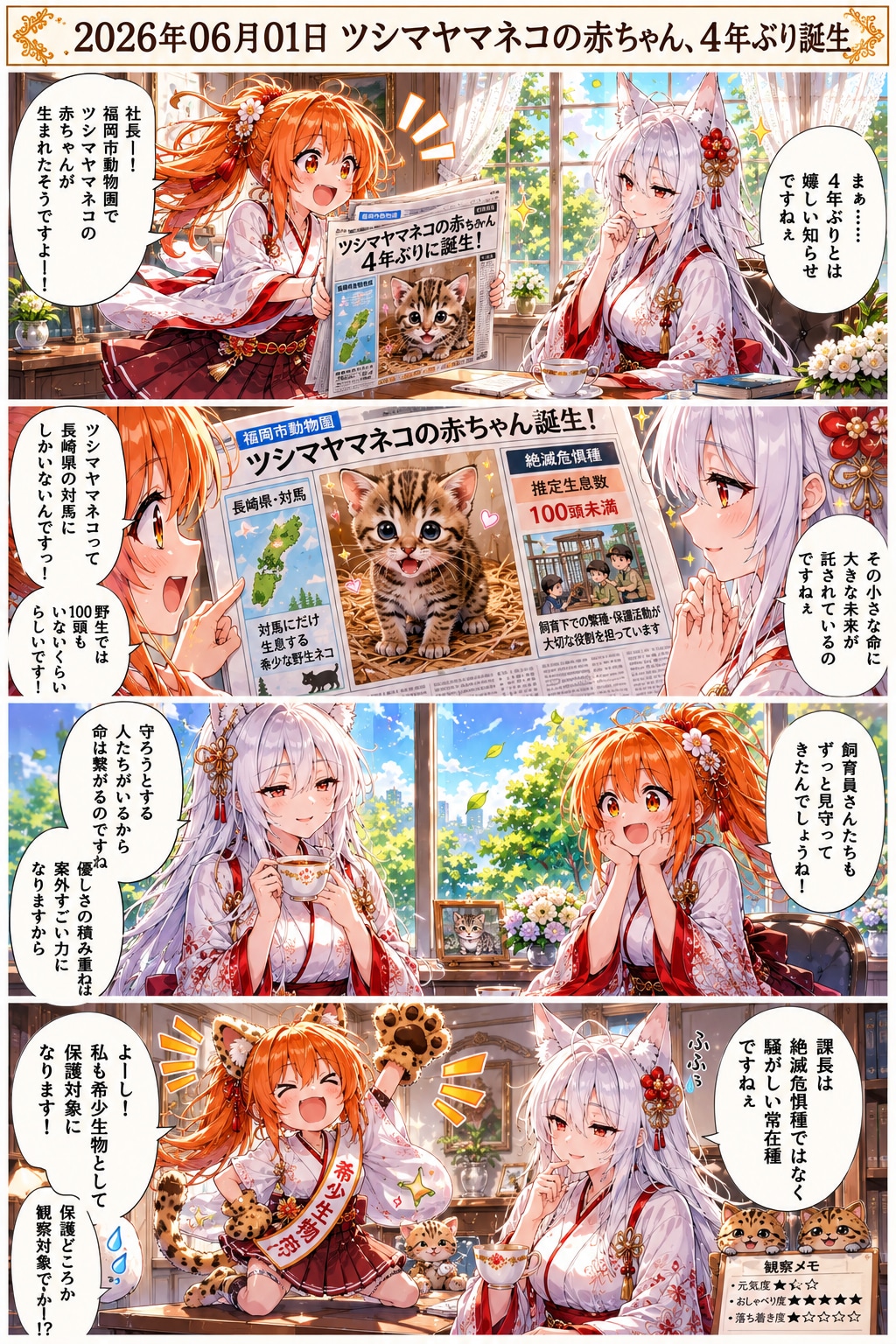 毎日漫画　10時　ほっこりニュース