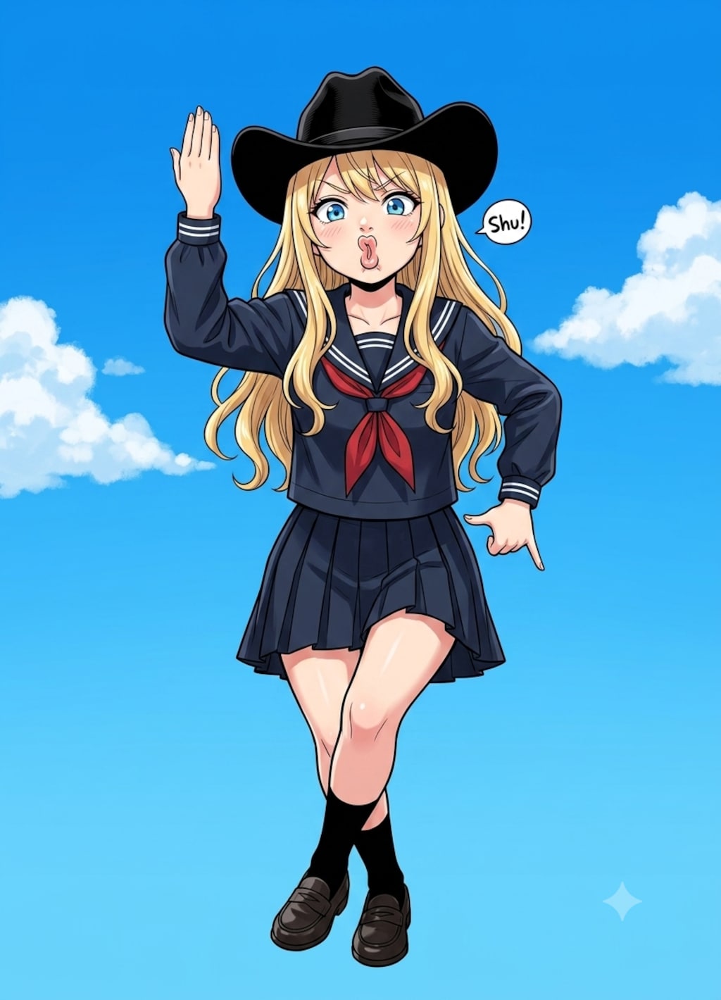 シュー。