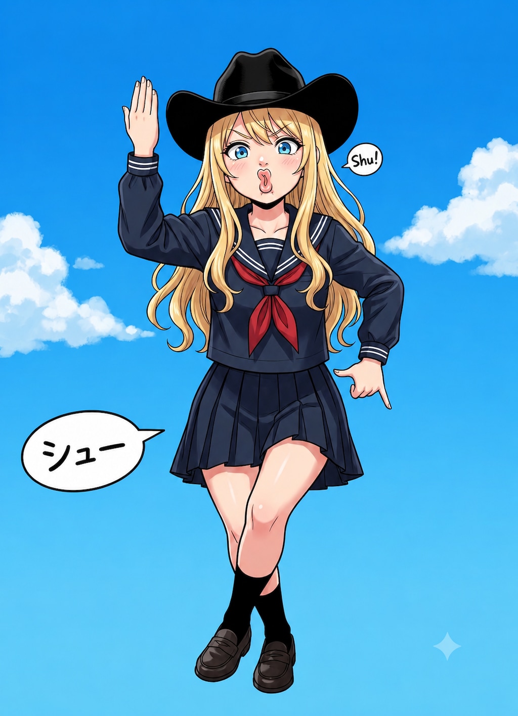 シュー。