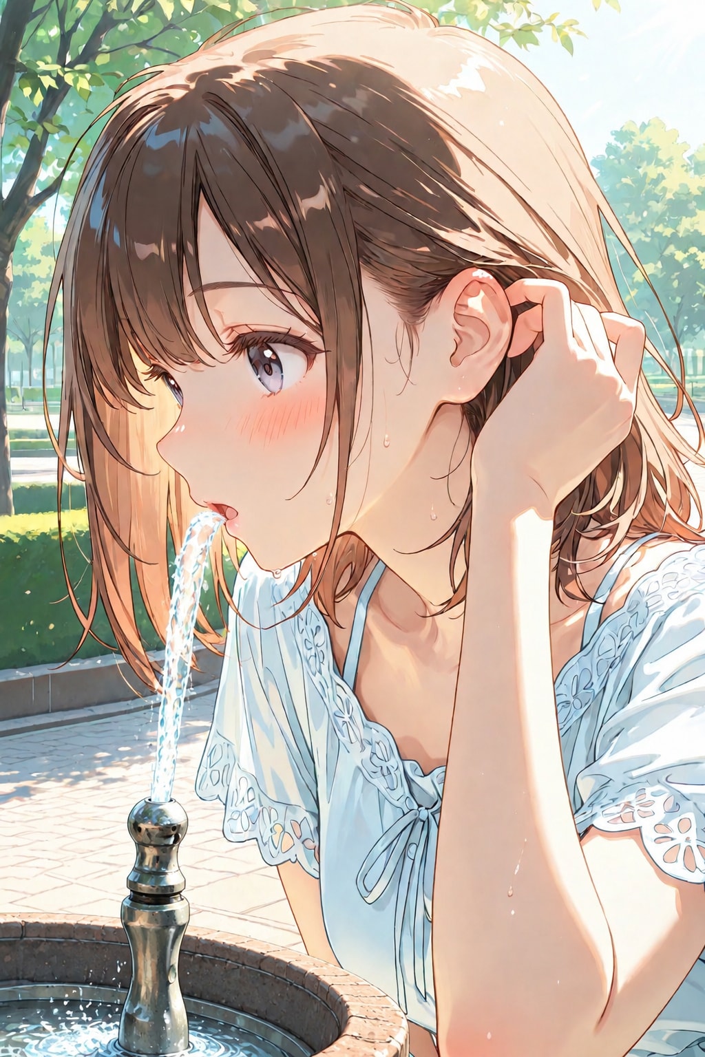 見てるの気づいた
