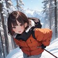 風井風子　スキー2 9枚目