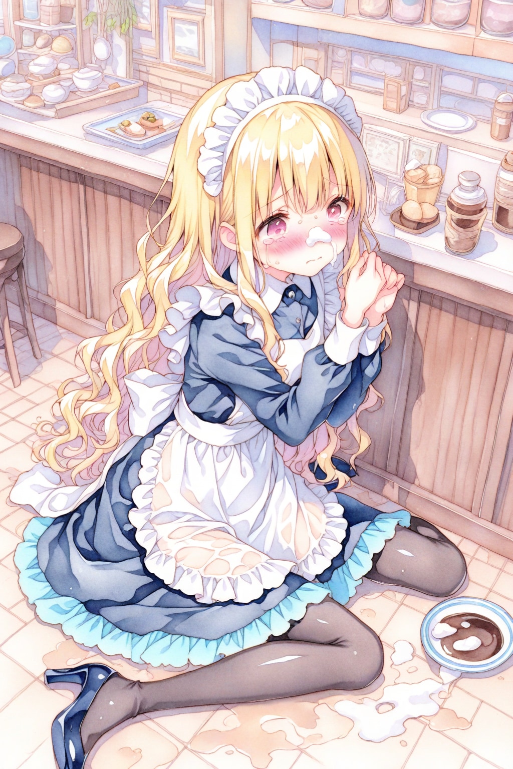 ドジっ子メイド | の人気AIイラスト・グラビア