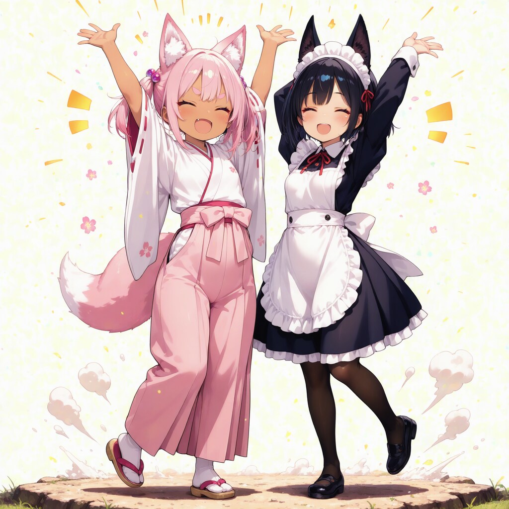 桃狐ちゃん誕生記念🦊