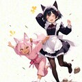 桃狐ちゃん誕生記念🦊 2枚目