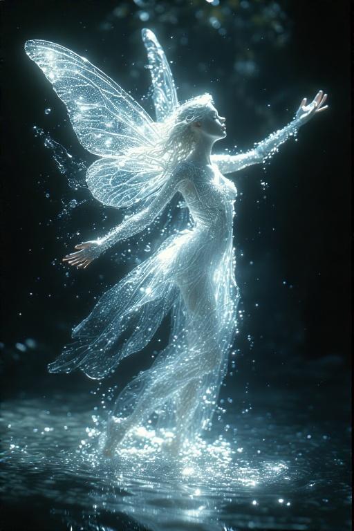 水の精の舞 | の人気AIイラスト・グラビア