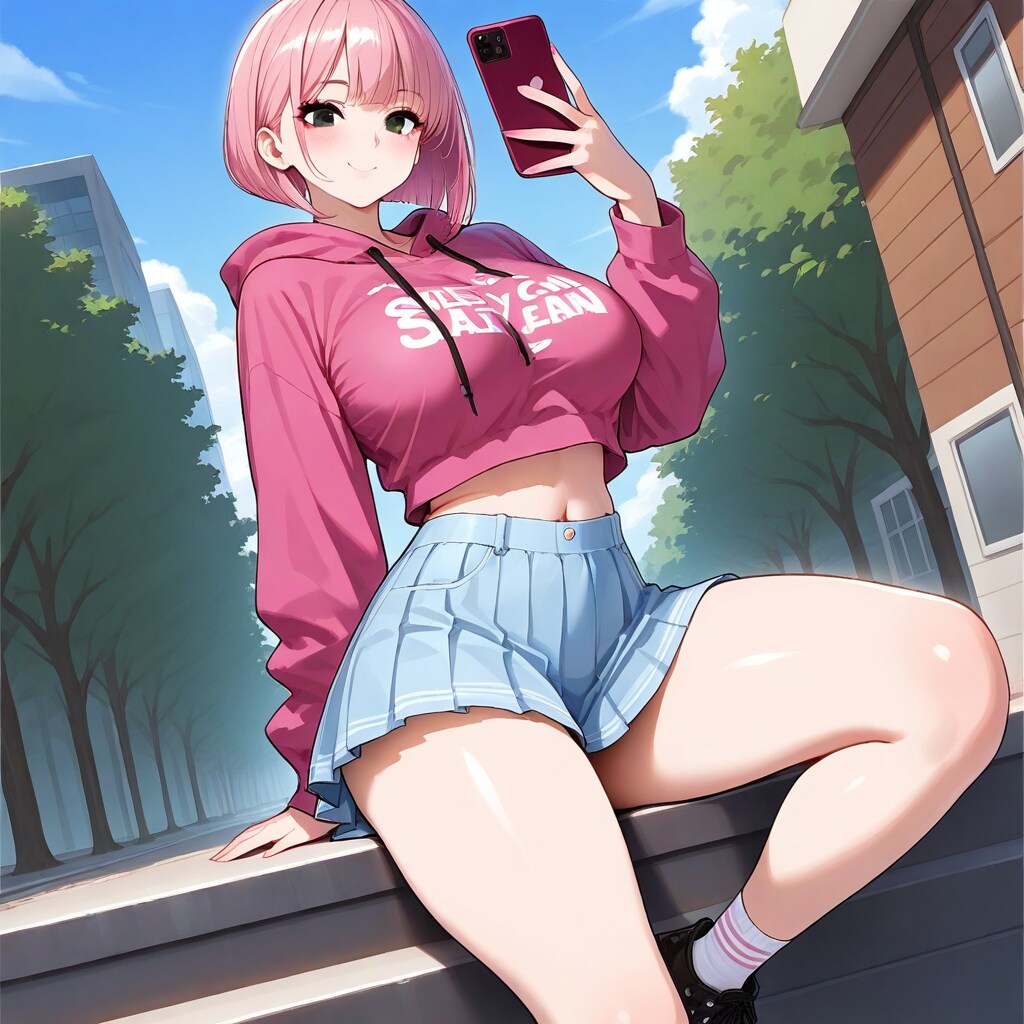 一緒に自撮りする？