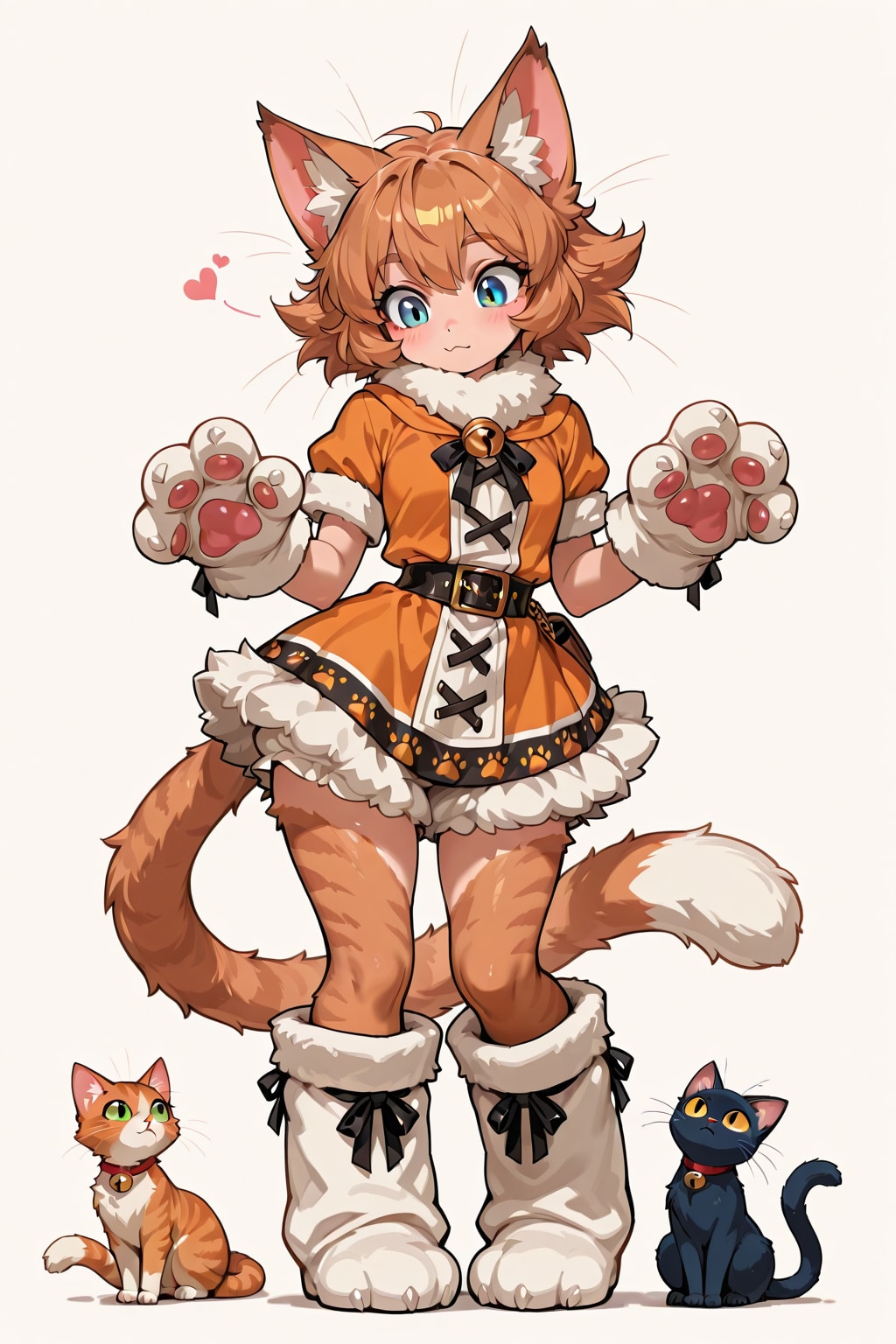 美少女ネコガール | の人気AIイラスト・グラビア