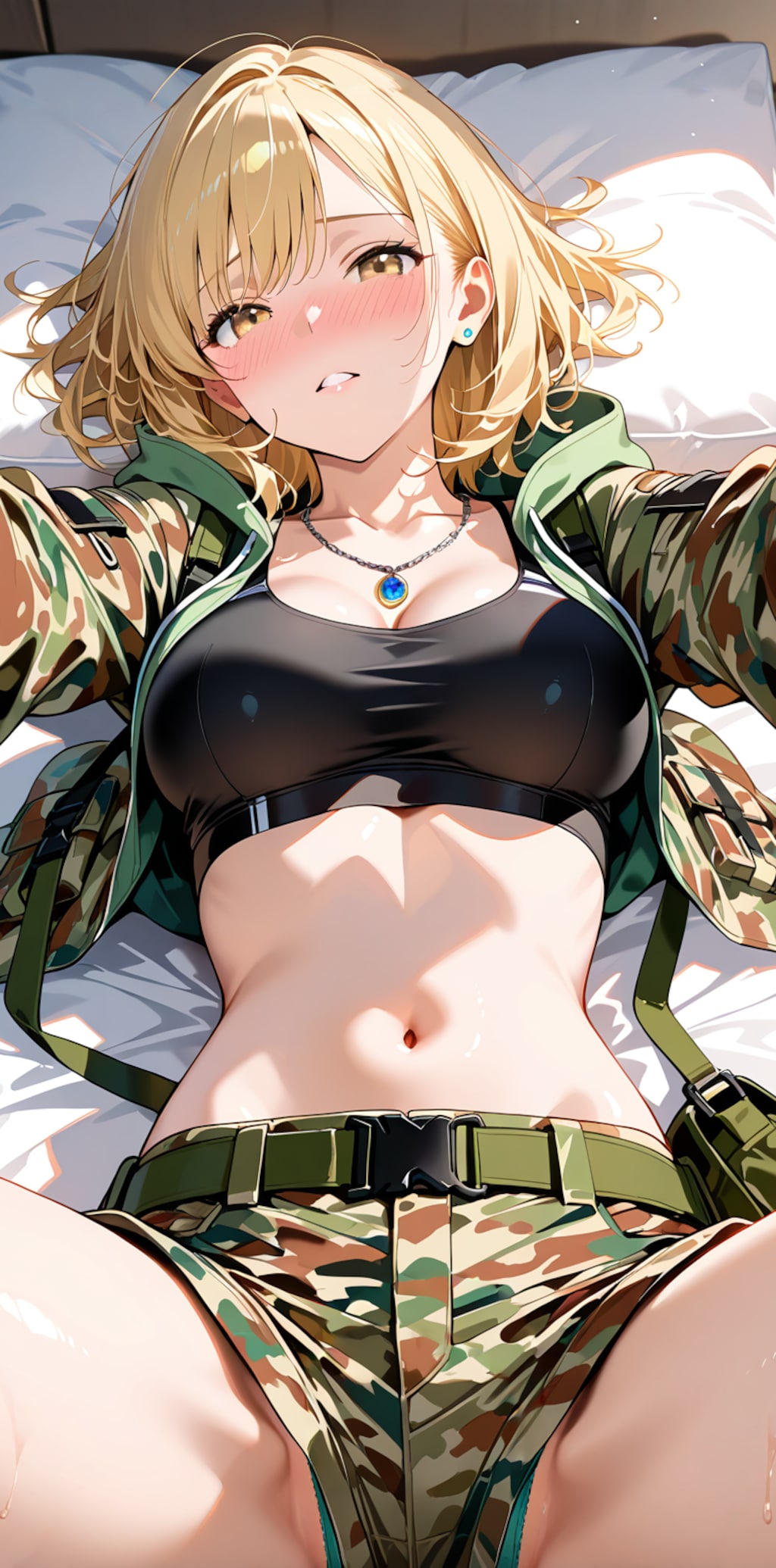 任務完了♡　オフを満喫しちゃうミリタリーガール